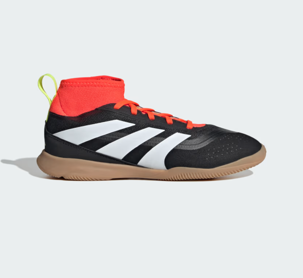 adidas Predator League Sock Indoor Junior Black White Red STRIKE SPORTS CO