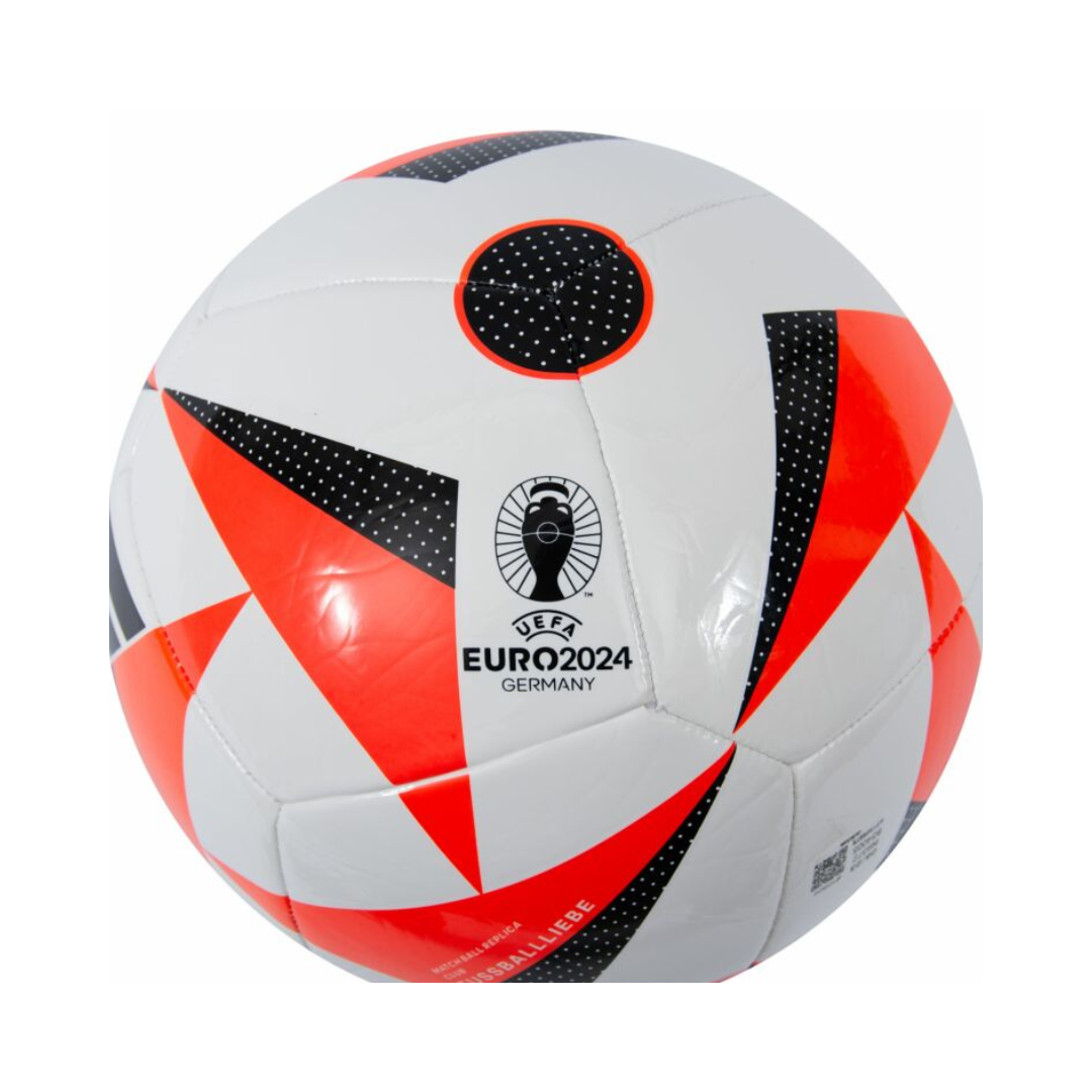 Orange adidas soccer ball top